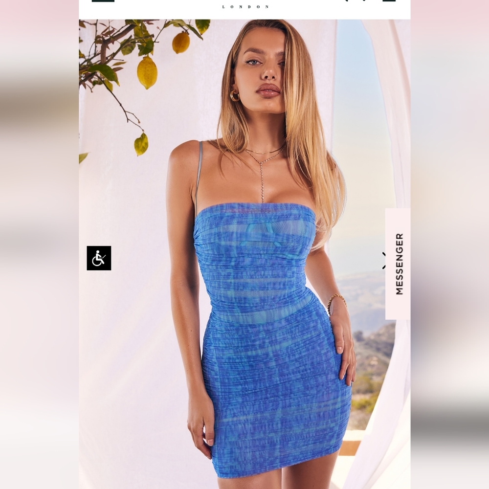 Ella Sky dress from House of CB
